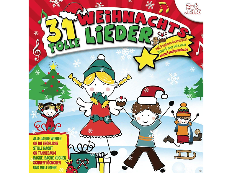 Phil, Ina, Die KitaKinder 31 Tolle Weihnachtslieder (CD) Phil, Ina