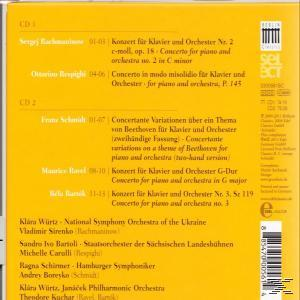 VARIOUS - Great Piano Concertos  - (CD)