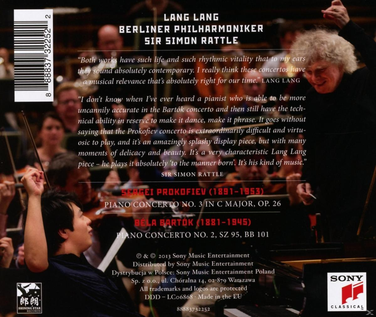 Berliner Philharmoniker, Lang Lang - Piano Concertos No. 2 & 3  - (CD)