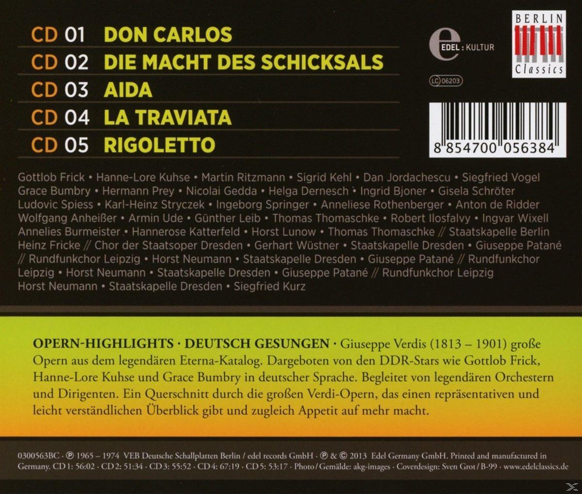 VARIOUS - Opern-Highlights  - (CD)