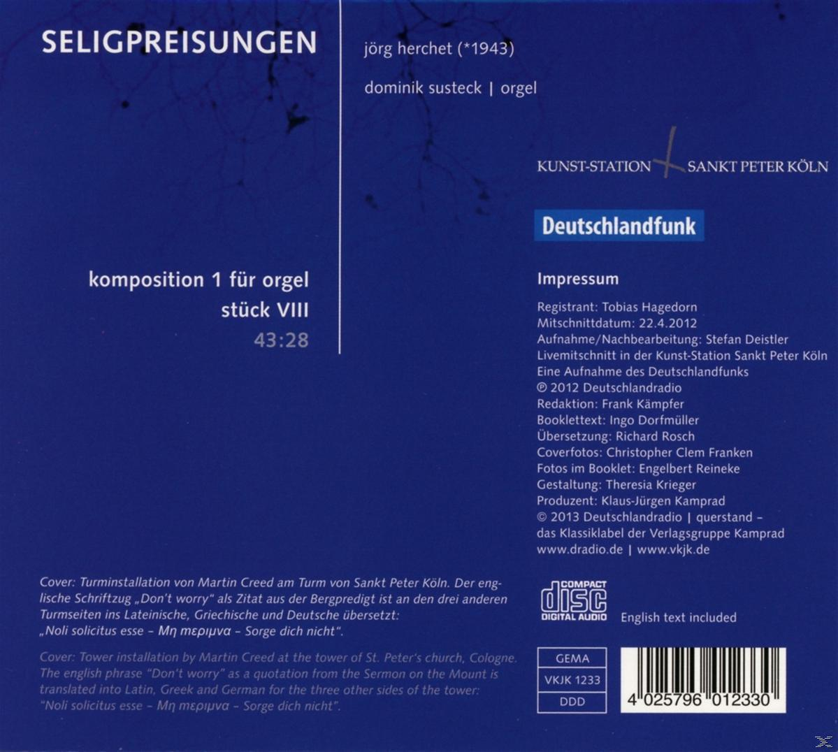 Dominik Susteck - Seligpreisungen  - (CD)