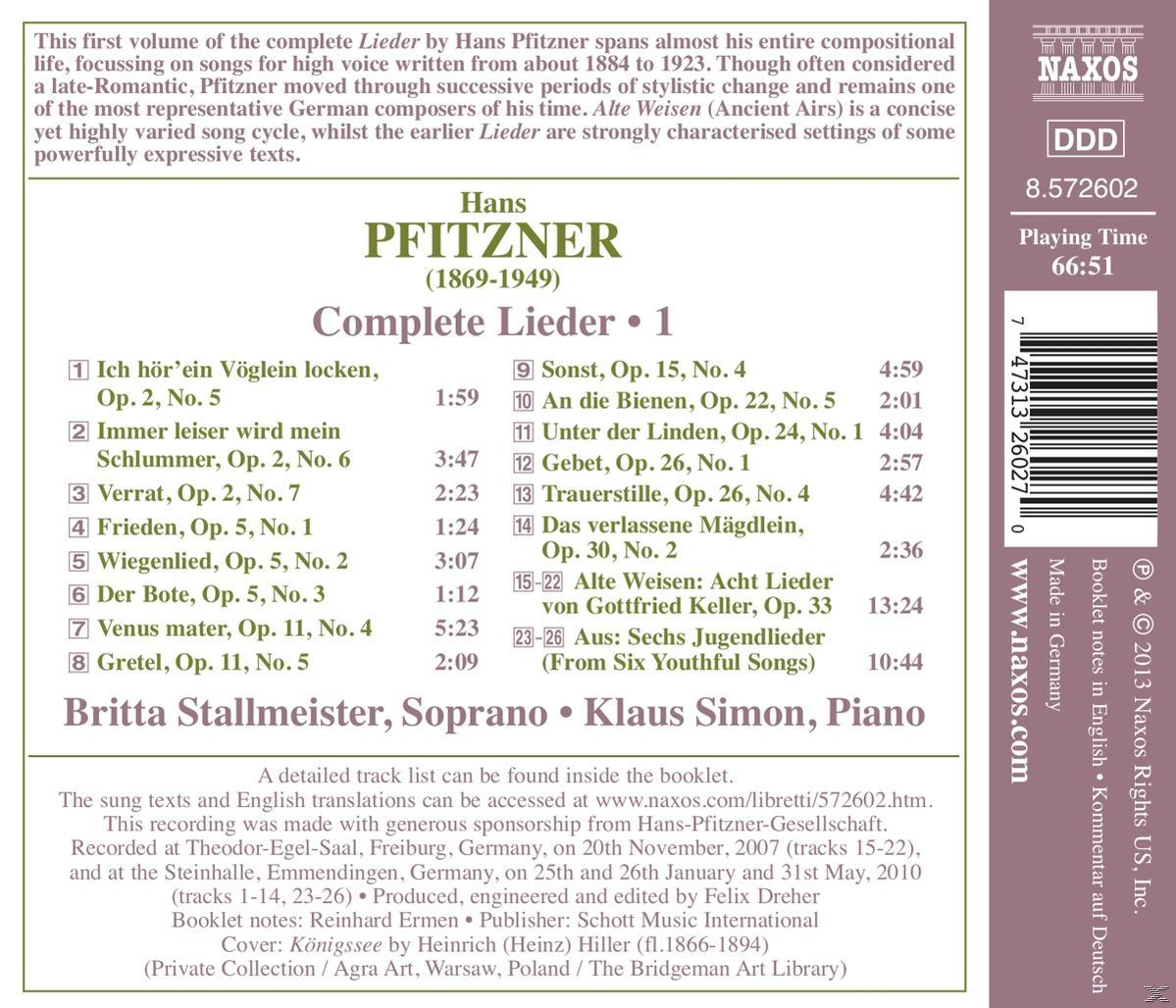 CD-Rückseite mit Text über Musikstücke und einer Titelliste.