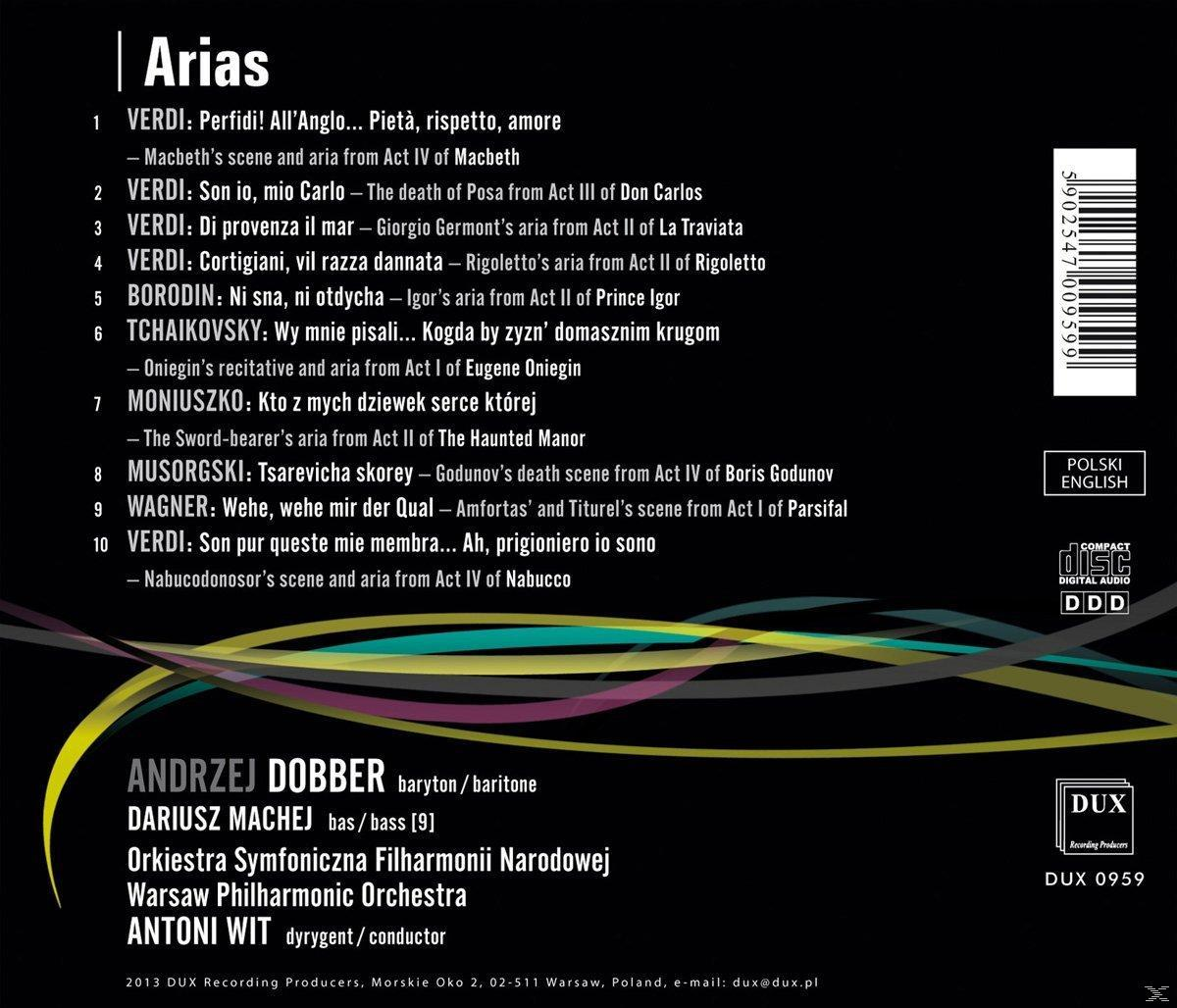 Andrzej Dobber, Dariusz Machej, Warsaw Philharmonic Orchestra - Bariton-Arien  - (CD)
