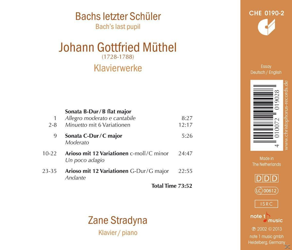 Zane Stradyna - Klavierwerke  - (CD)