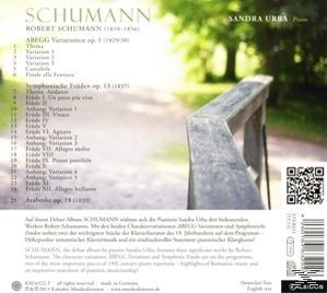 Sandra Urba - Schumann  - (CD)