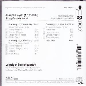 Leipziger Streichquartett - String Quartets Vol.6  - (CD)
