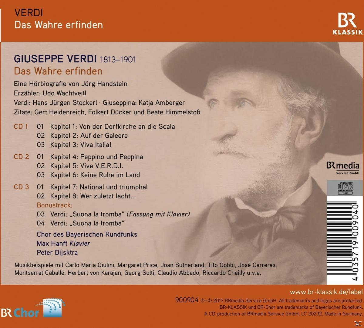 CD-Cover: Giuseppe Verdi, Portrait, Trackliste, CD-Details, BR Klassik Label.