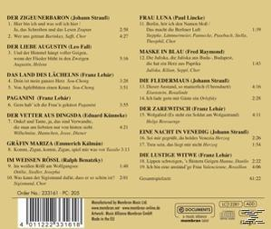 VARIOUS - Die Schönsten Lieder Aus Operetten  - (CD)