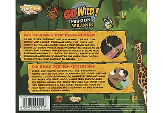 Go Wild! - Mission Wildnis 03: Die Reise der Schmetterlinge  - (CD)