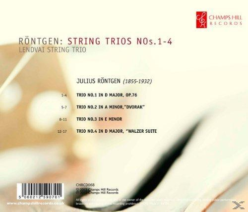 Lendvai String Trio - Streichtrios 1-4  - (CD)