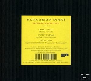 Anzellotti Teodoro - Hungarian Diary  - (CD)