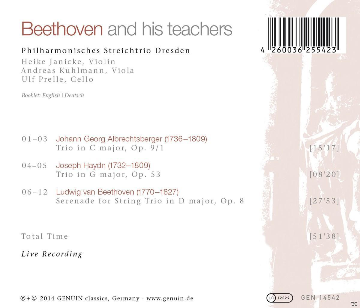 Philharmonisches Streichtrio Dresden - Beethoven und seine Lehrer  - (CD)