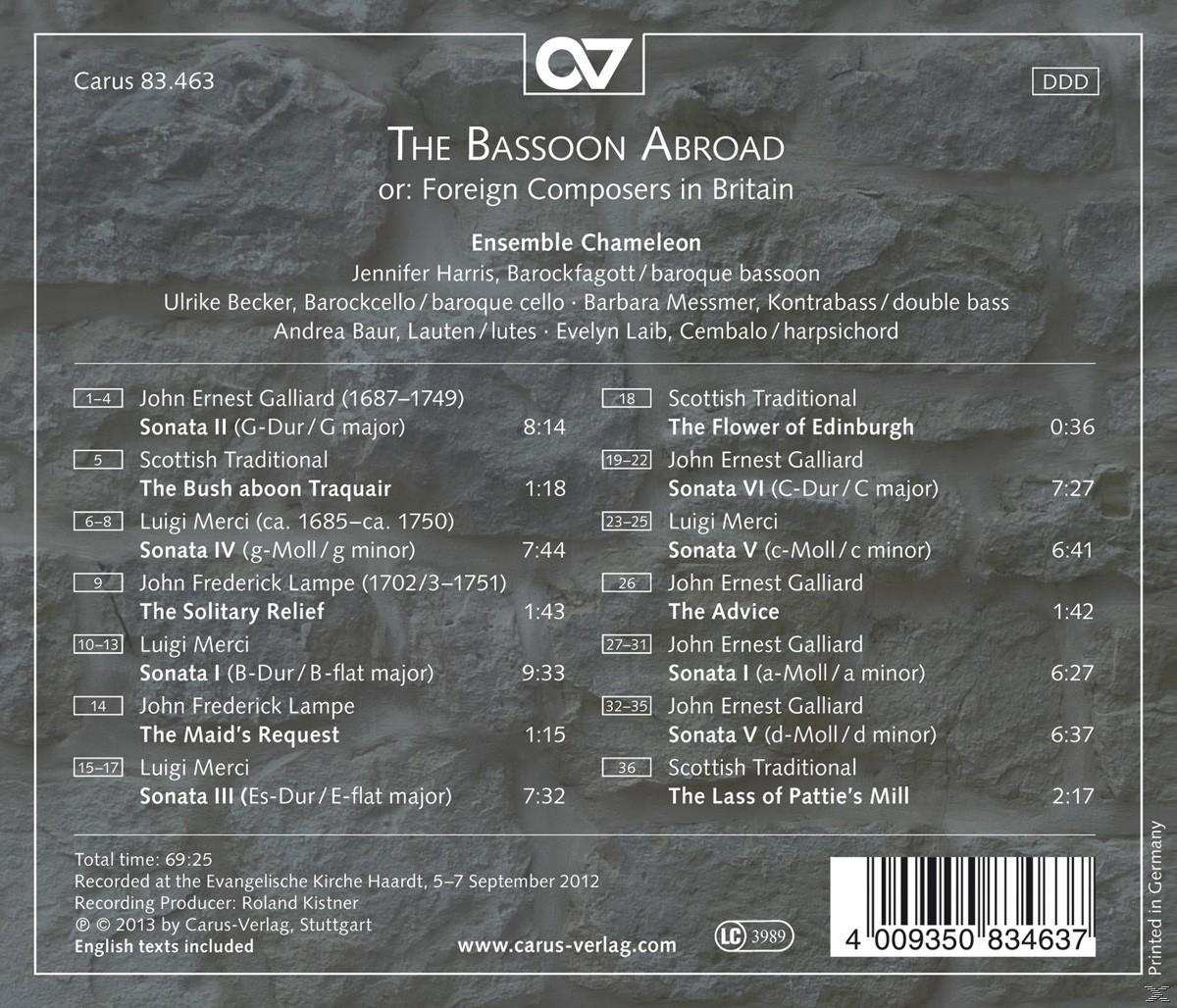 Harris Jennifer, Ensemble Chameleon - The Bassoon Abroad  - (CD)
