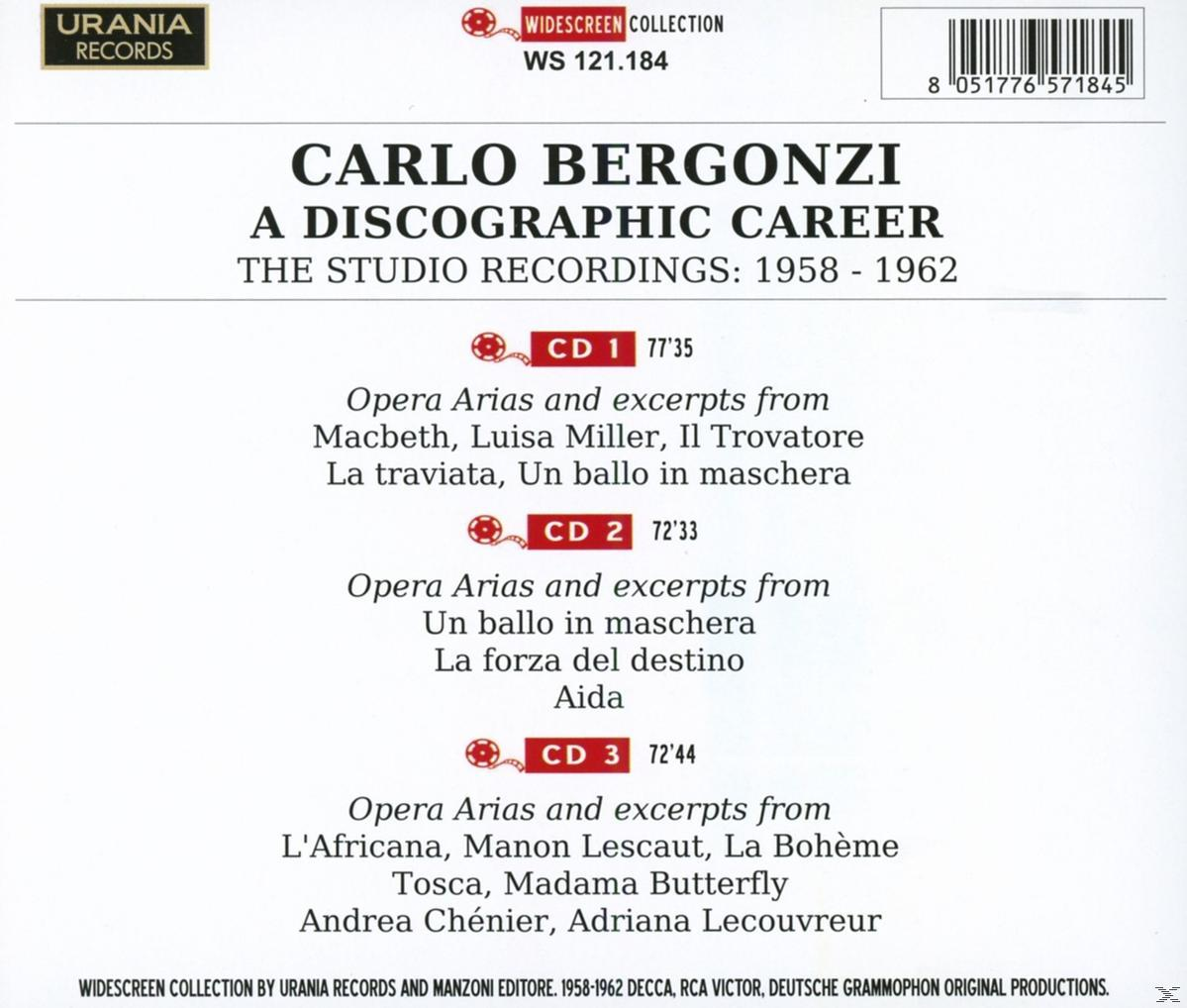 Carlo Bergonzi - Carlo Bergonzi: Diskographie Einer Karriere  - (CD)