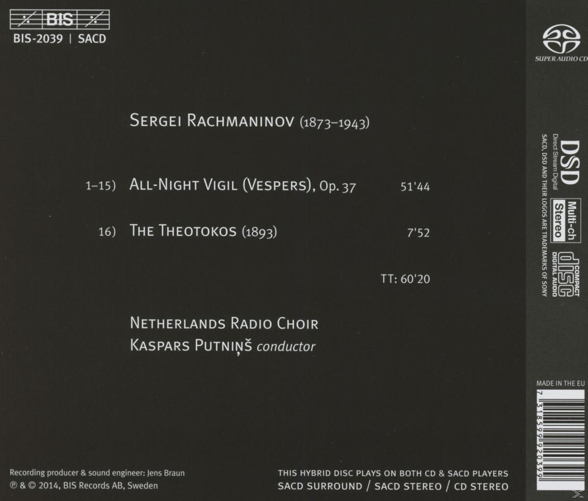 Netherlands Radio Choir - Vespers  - (SACD Hybrid)