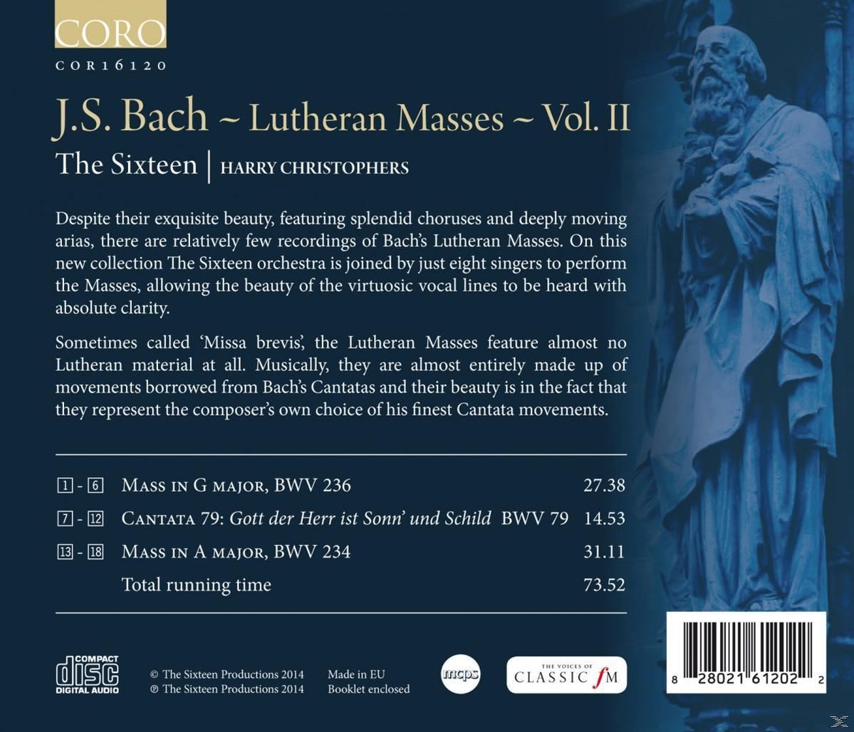 The Sixteen - Bach: Lutheran Masses Vol. II  - (CD)