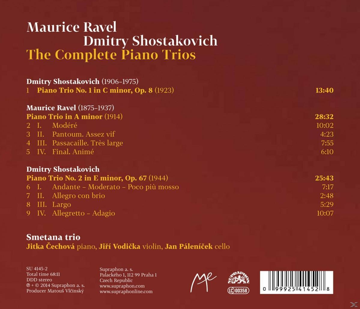 Smetana Trio - Die Klaviertrios  - (CD)