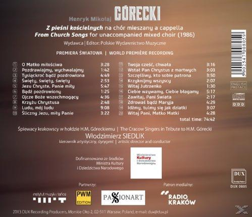 Wlodzimierz  Siedlik - Kirchenlieder  - (CD)