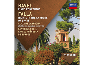 Különböző előadók - Ravel - Piano Concertos / Falla - Nights In The Gardens of Spain (CD)