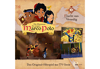 Die Abenteuer Des Jungen Marco Polo - Die Abenteuer des jungen Marco Polo 01: Flucht aus Venedig  - (CD)