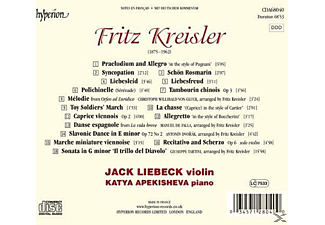 Jack Liebeck, Katya Apekisheva - Werke Für Violine Und Klavier  - (CD)