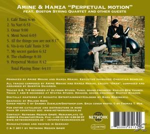 Hamza, Amine/Hamza - Perpetual Motion  - (CD)