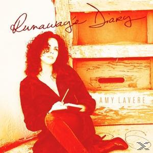 Albumcover mit einer Frau. Text: Runaway's Diary, Amy Lavere.