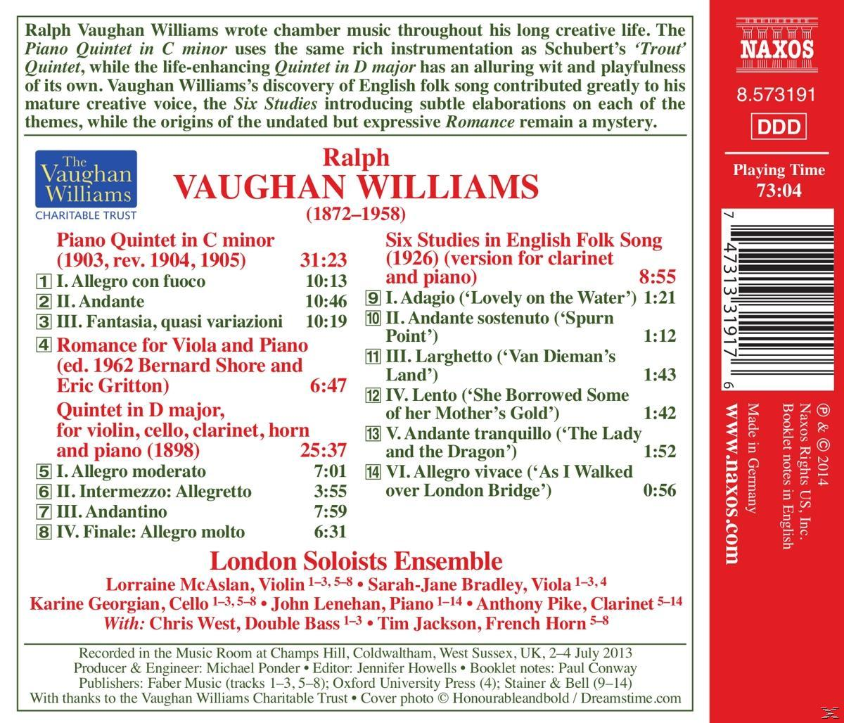 London Soloists Ensemble - Piano Quintets  - (CD)