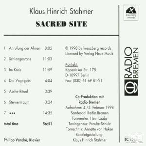Philipp Vandre - Sacred Site  - (CD)