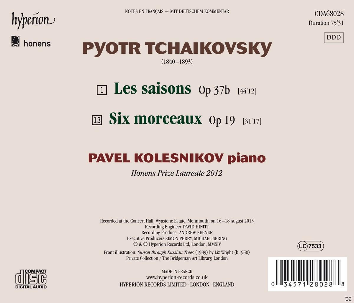 Pavel Kolesnikov - The Seasons / Six Morceaux  - (CD)