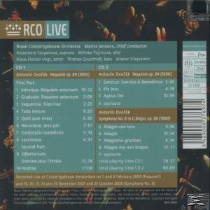 Quasthoff, Vogt, Rco, Stoyanova, Fujimura - Dvorak: Requiem Symphony No.8  - (SACD)