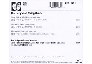 The Hollywood String Quartet - Streichquartette: 1/2/5  - (CD)