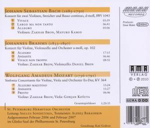 Zakhar Bron - Brahms/Bach/Mozart  - (CD)