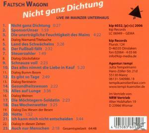 Faltsch Wagoni - Nicht Ganz Dichtung  - (CD)