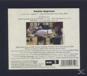 Uri Caine, Arditti String Quartet - Twelves Caprices  - (CD)