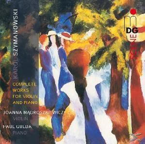 Paul Gulda - COMPLETE WORKS FOR VIOLIN AND PIANO  - (CD)