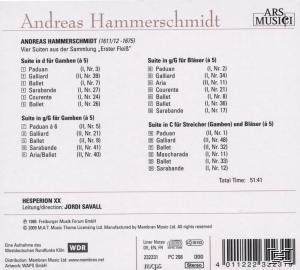VARIOUS - Hammerschmidt: Vier Suiten Aus "Erster Fleiss"  - (CD)