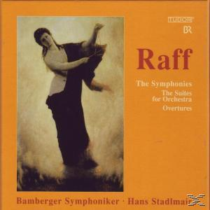 Albumcover mit einer Frau im Kleid, die tanzt, und Text. Text: Raff.