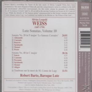 Robert Barto - Lautensonaten Vol.10  - (CD)