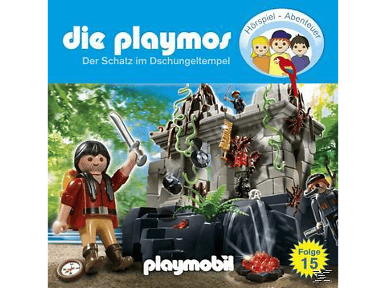 Die Playmos 15: Der Schatz (CD) im Dschungeltempel 