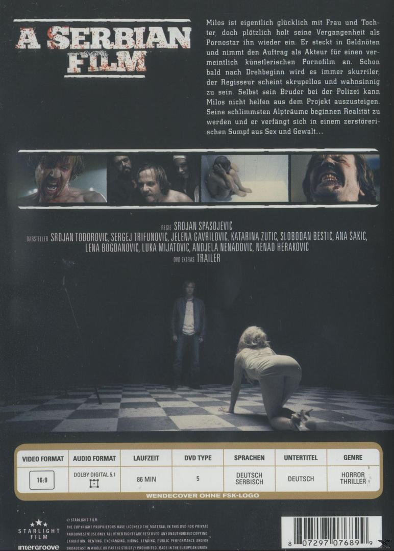 A Serbian Film DVD