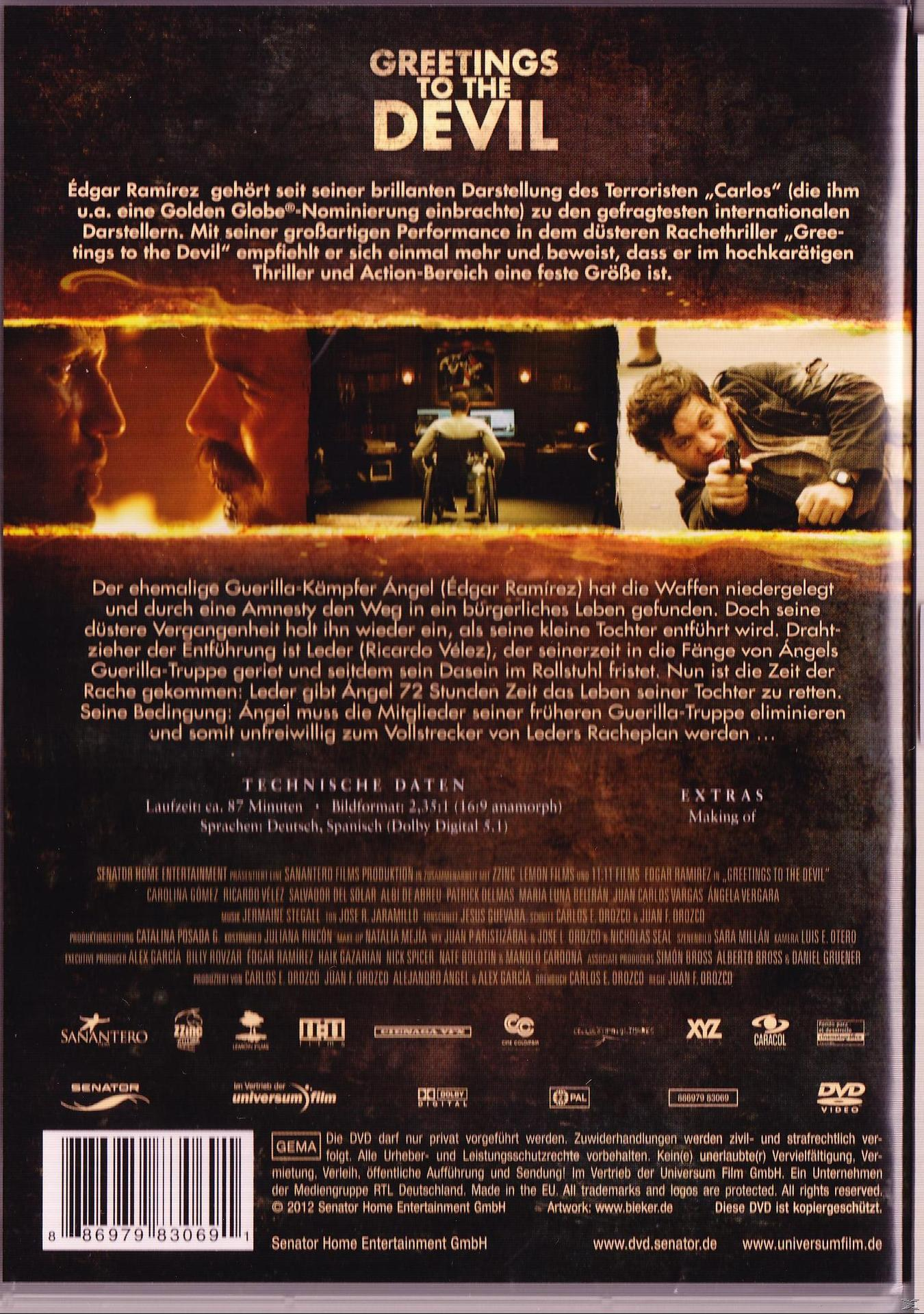 Greetings to the Devil DVD