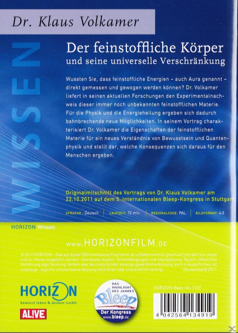 DER FEINSTOFFLICHE KÖRPER UNDSEINE UNIVERSELLE DVD