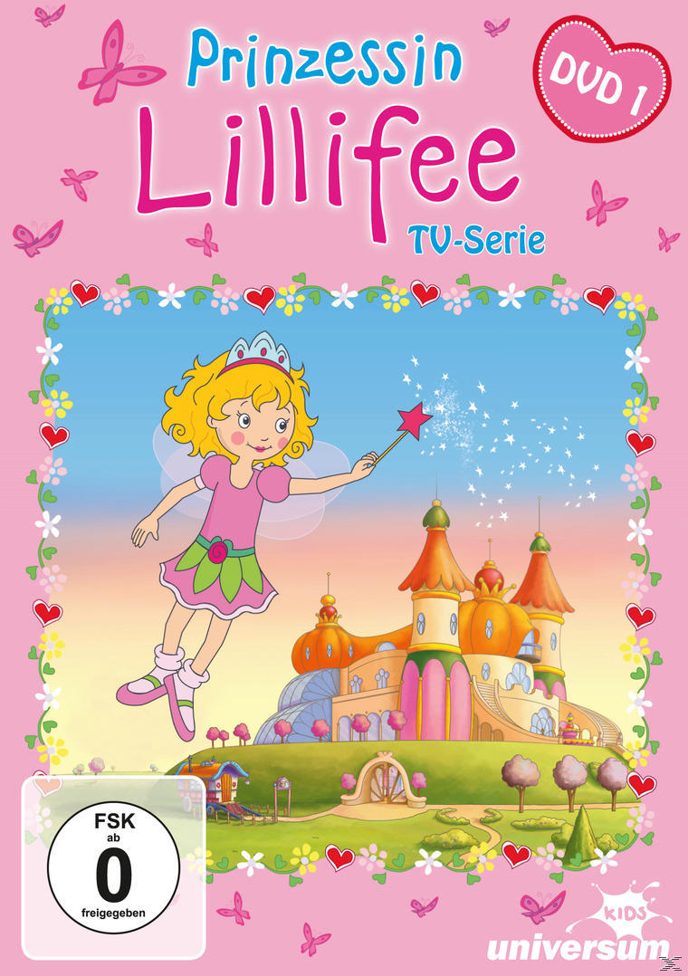 Tv DVD Prinzessin Serie-Dvd 1 Lillifee