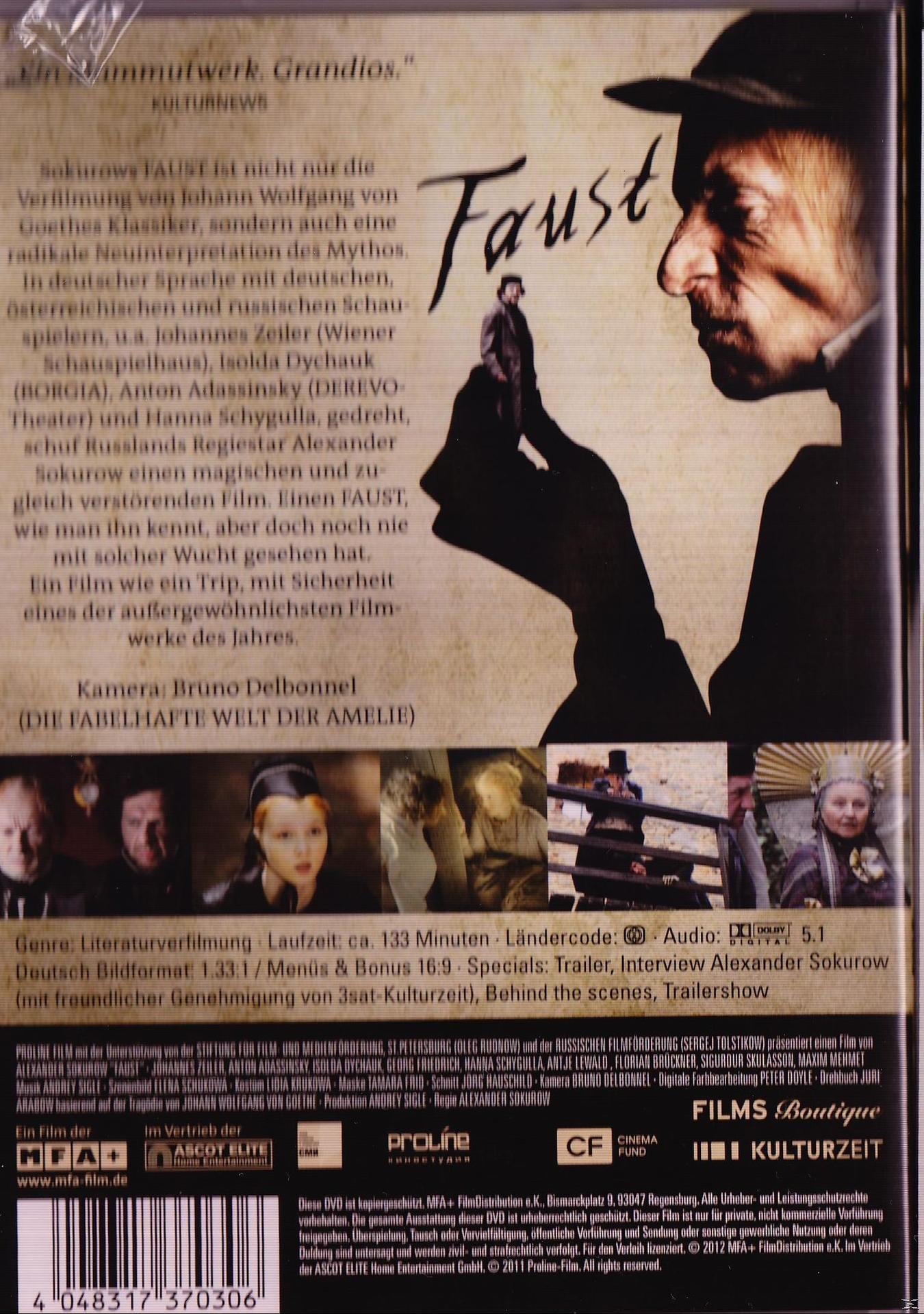 FAUST DVD