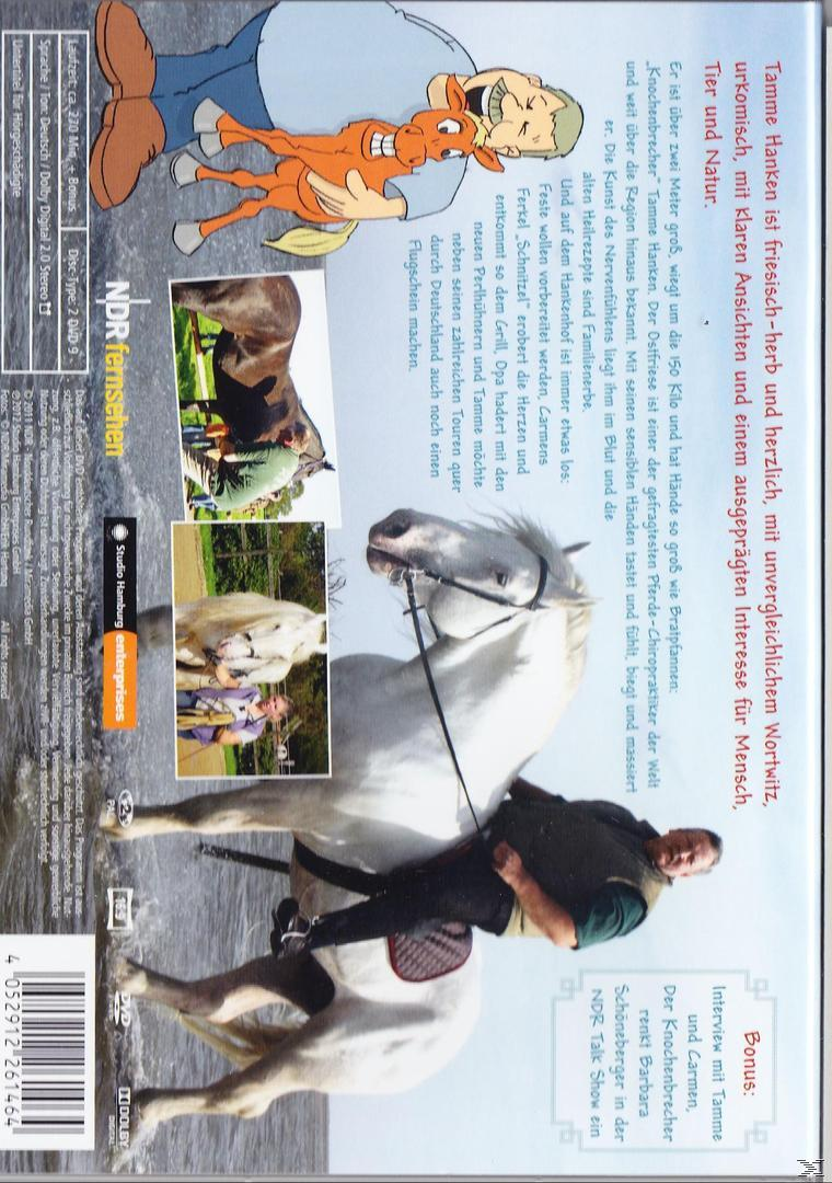 DVD-Cover: ein Mann auf einem Pferd mit Text auf Deutsch.
