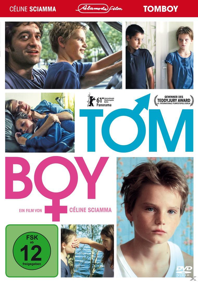 Filmcover: Tomboy, ein Film von Céline Sciamma, mit mehreren Bildern der Schauspieler.