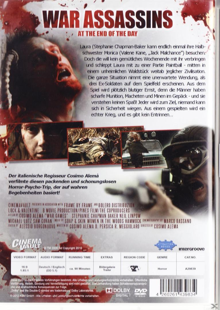 War Assassins: At the End of the Day DVD