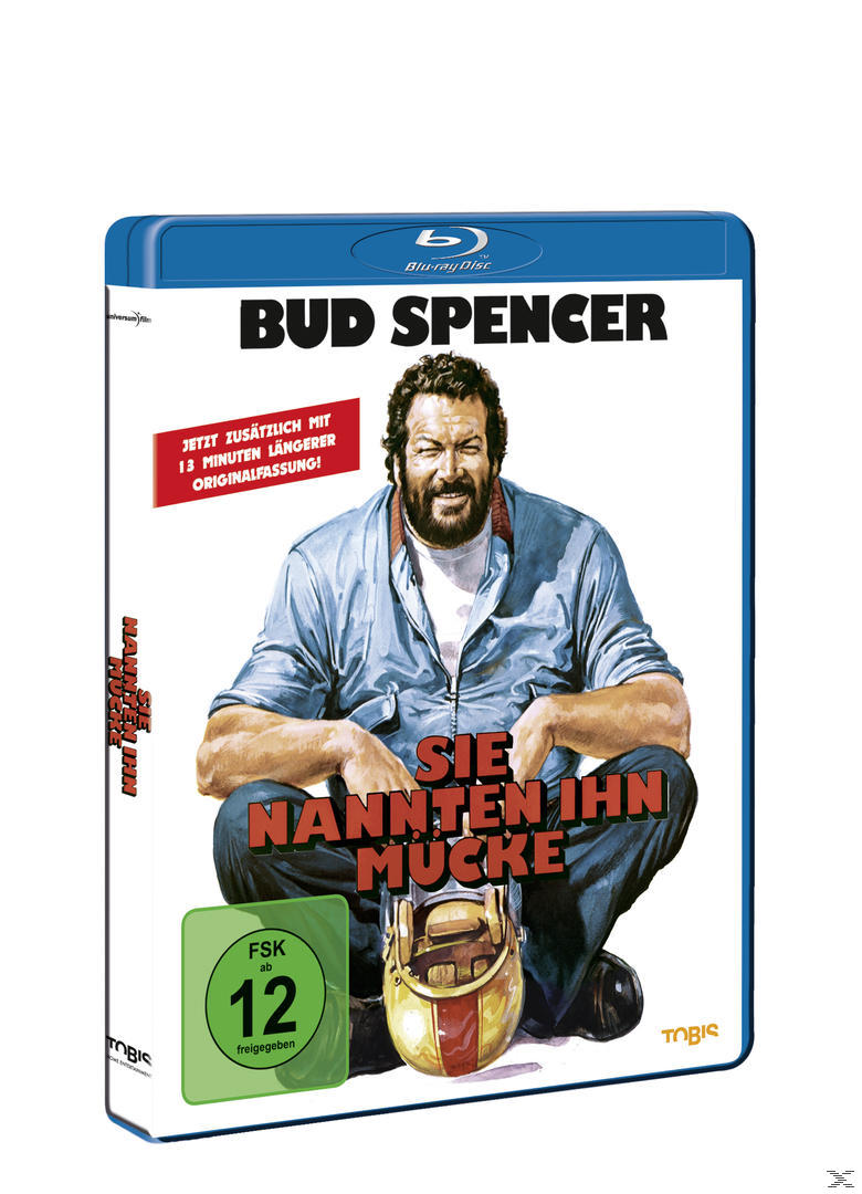Blu-ray-Cover mit Bud Spencer, mit Text auf Deutsch. Der Hintergrund ist schlicht weiß.
