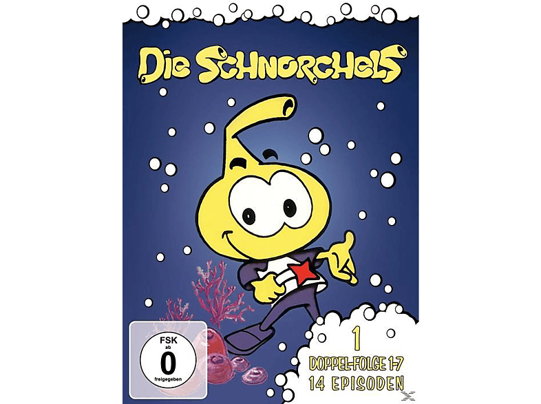 001 – DIE SCHNORCHELS – DIE SCHLÜMPFE DES MEERES DVD